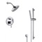 Chrome Shower System with 6